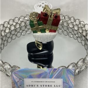 NEW HOLIDAY ~ SANTA BOOT w/Presents ~ WALLFLOWER PLUG ~ Bath & Body Works